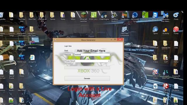 Xbox 360 Live Generator - Working 2015