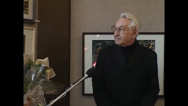 Выставка Феликса Гумена (см. 6 мин 56 сек - Давид Симанович)