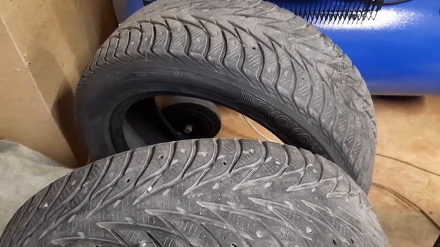Некачественный шиномонтаж! Обзор резины Yokohama Ice Guard. Установили ремонтный шип.