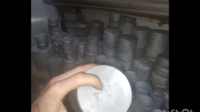 Результаты плавки алюминия.
