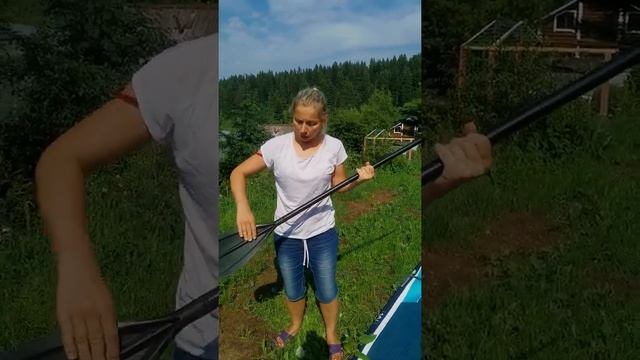 сап в аренду. Как надуваем и катаемся. полная информация