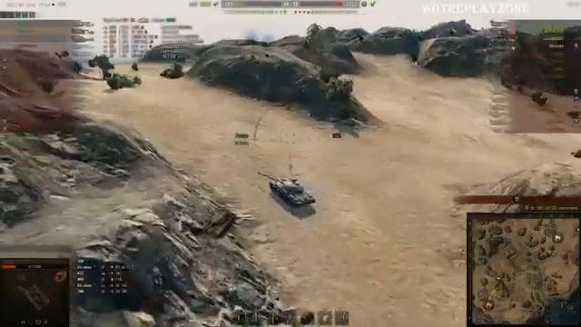 Объект 140  12 фрагов   Пул, 7600 дамаги  Эль Халлуф – Стандартный бой  World of Tanks 0 9 10 WОT