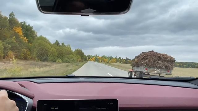 Осень. Дорога. Чувашия