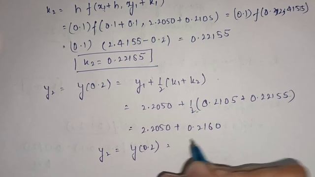 Runge-Kutta method | second order | fourth order | solution of first ODE | mathematical physics