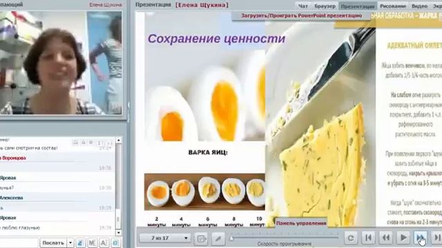 Выбор продуктов в магазине.