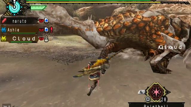 Monster Hunter 3rd portable #3 охота за новыми материалами