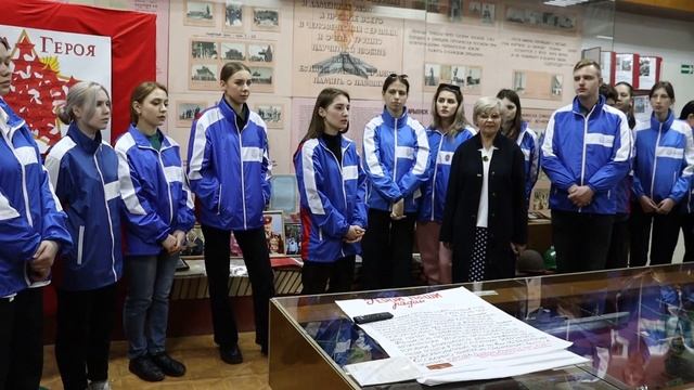 Студенты ИПОМа Накануне Дня Освобождения Армяска посетили зал Боевой славы музея