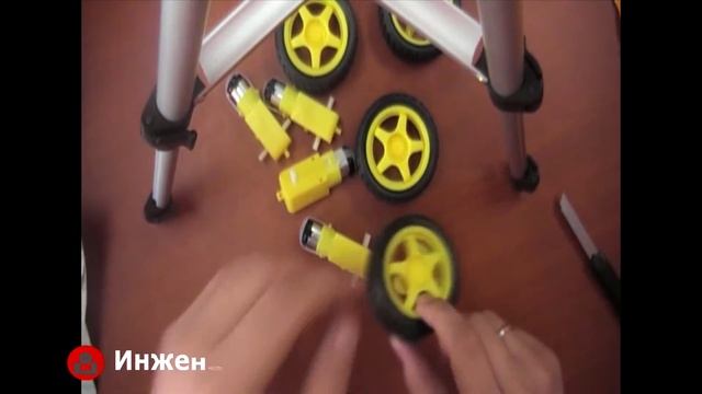 #018 Две посылки Четыре двигателя с Колесами, Плюс Ступенчатое сверло