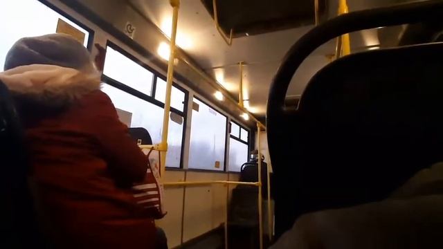 Тюмень. Поездка на автобусе ЛиАЗ-5293.53,гос. АА 976 72, марш. 17