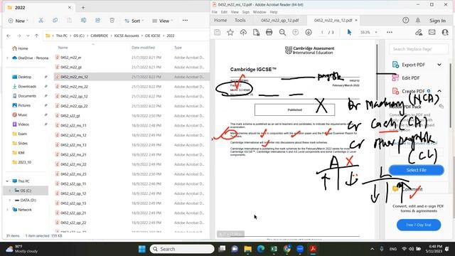 IGCSE Accounting MCQ