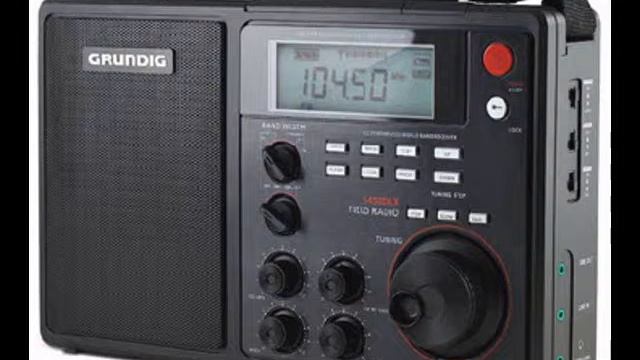 Testing My New Grundig Shortwave Radio I Just Bought
