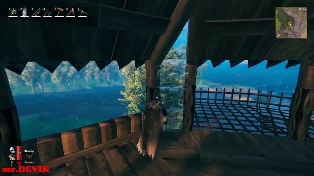 Valheim.house for a friend.дом Друга.mr.DEVIK