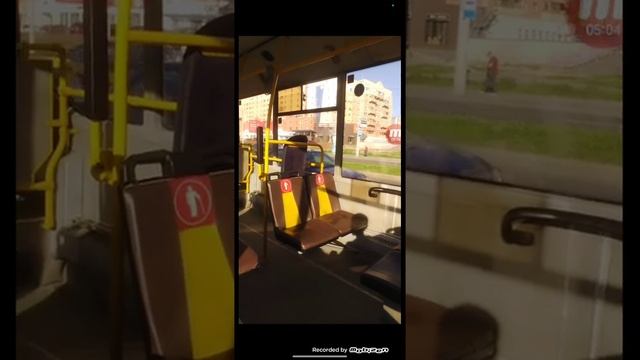 Поездка на автобусе 358 по маршруту Минск-Новое поле
