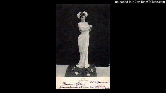 LES NOCES DE JEANNETTE (Massé) Parmi Tant D'amoureux Par Mlle Charpantier De L'Opéra-Comique