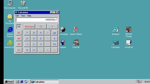 Windows 98 на телефоне