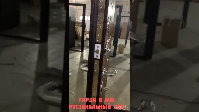 Входная дверь ГАРДА 8 мм Рустикальный дуб