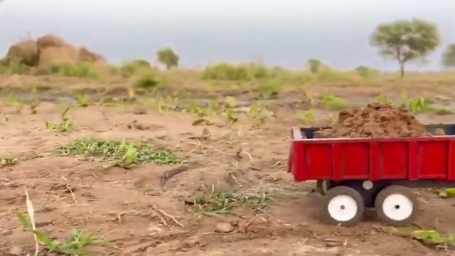 RC JCB 5X5 ,SONALIKA RX60 TOY GAME CREADITE BY @MrDevCreators 🚴#viralvideo Car Game
