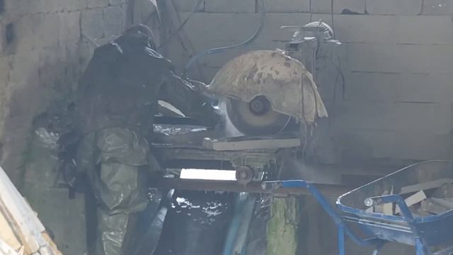 Первичная обработка камня на карьере