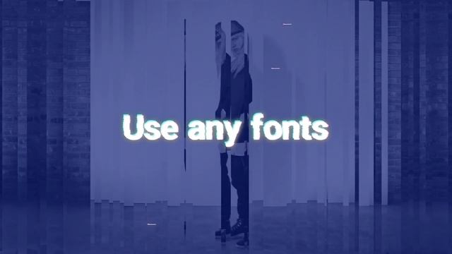 Glitch Text Maker for Premiere Pro