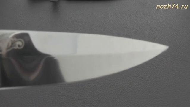 Нож Штурм (Наборная береста, 95Х18) - nozh74.ru