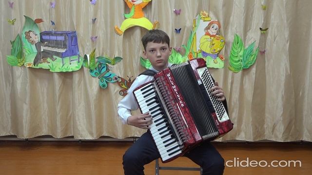 Рязанцев Иван.  Съёмка произведения на конкурс.