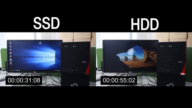 SSD vs HDD |Windows 10| Desktop PC
