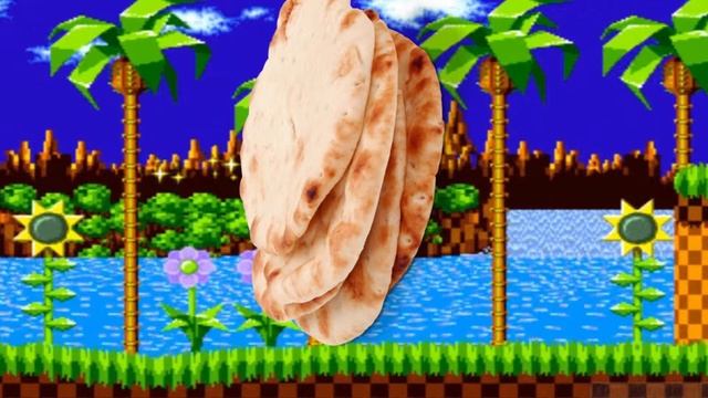 Green hill zone bread spin