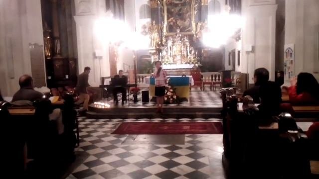 Арія з Наталки з опери Наталка-Полтавка. Грац. Концерт в солідарність з Україною.