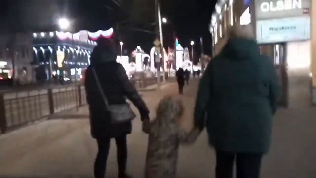 New Year in Tula, Russia  Winter and snow celebration