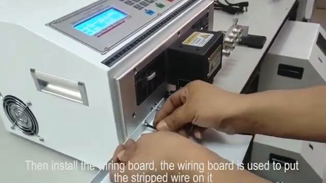 use instruction of computer wire stripper machine