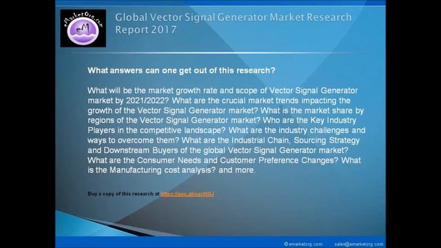 Vector Signal Generator Market is Expected to Grow by 2022