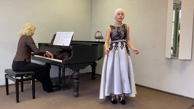 Мария Горбач, 13 лет, В.А. Моцарт, «L’ho Perduta », ария Барбарины из оперы «Свадьба Фигаро»