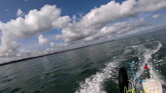 10Hp 2-stroke Evinrude on a Quicksilver 2.7 meter Rib