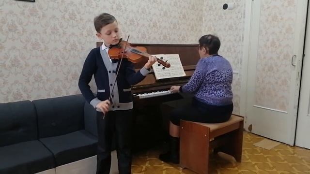 Н.А. Римский - Корсаков "Песня" из оперы "Майская ночь"
