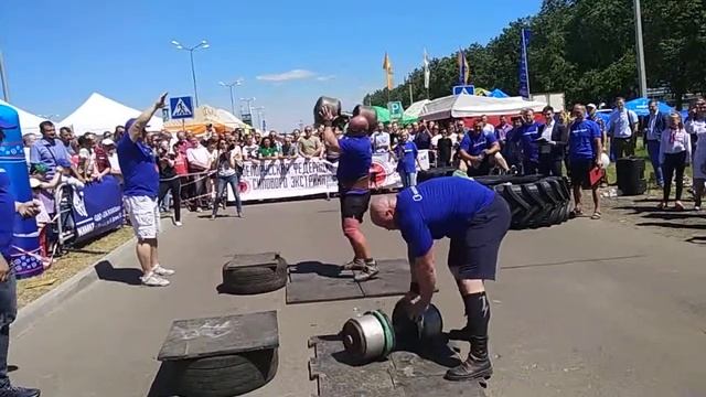 БелАгро2018,дамбл 100 и 85, Сергей Вачинский и Слава Астапенков