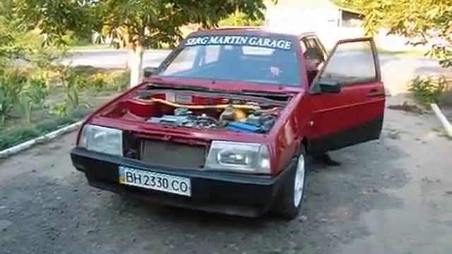160 л.с. при 8500 об/мин ВАЗ 2108 на Самом Мощном 8 клапанном двигателе и Спорт Солекс