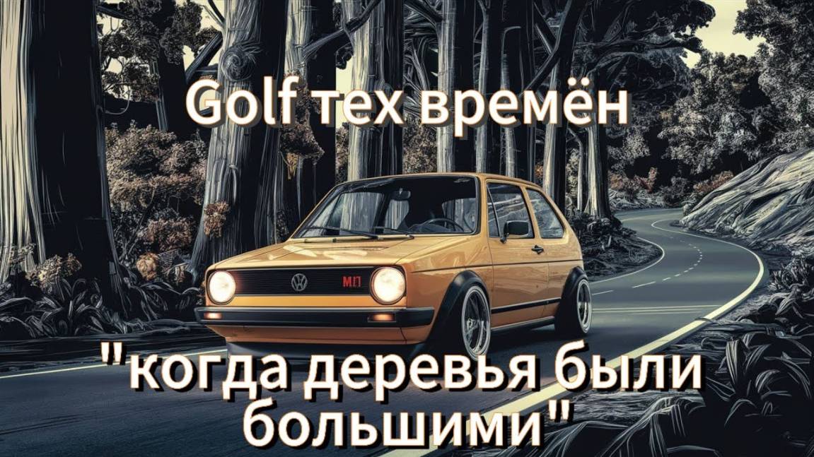 Golf тех времён, ＂когда деревья были большими＂