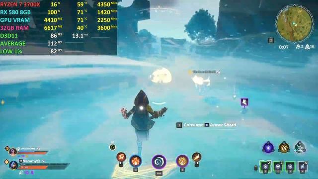 Spellbreak - RX 580 8GB + Ryzen 7 3700X | 1440p - Custom Settings