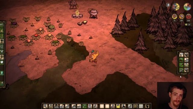 Don't Starve Together-Цвет Настроения Красный!