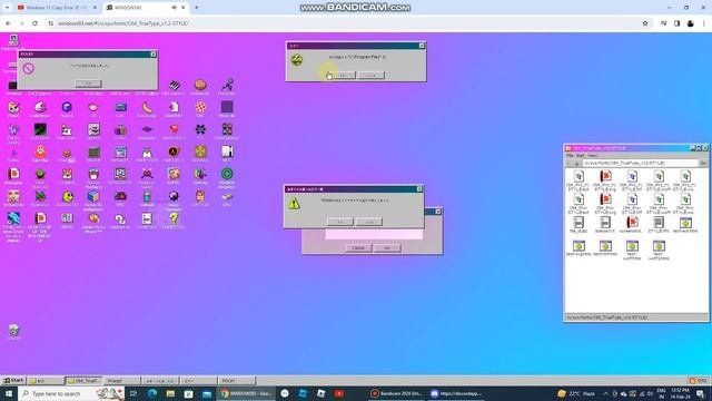 windows 95 crazy error