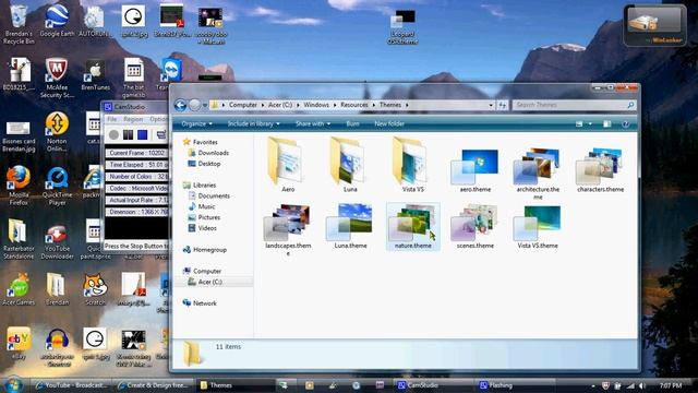 Mac OSX theme for windows 7