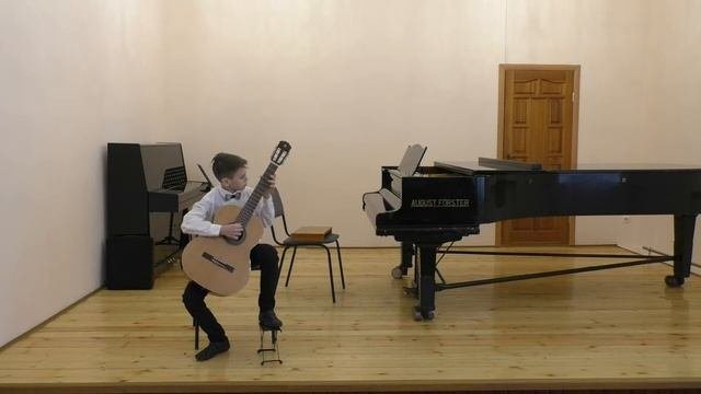 Романов Тимофей 12 лет. г. Йошкар-ола. Ф. Сор. Вальс.