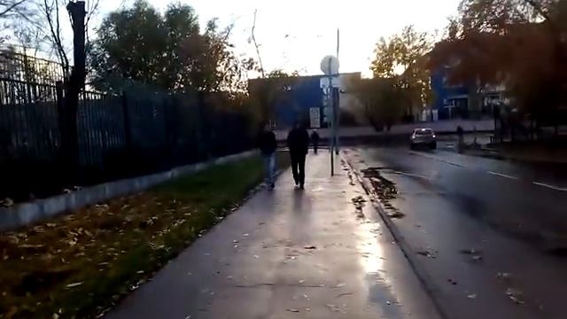 Москва 834 4-й (четвёртый) и 3-й (третий) проезды Перова поля, БЦ Перово поле осень день