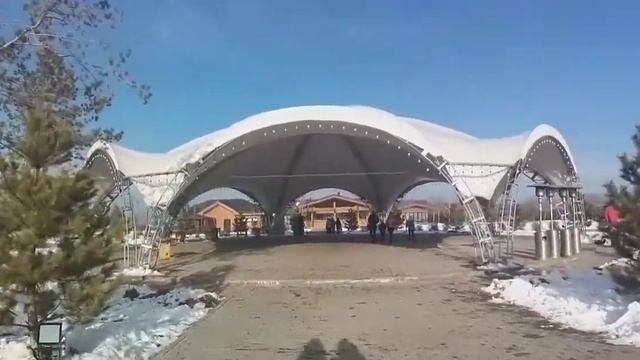 Мирная жизнь в Казахстане,перед переворотом,Первомайские пруды
