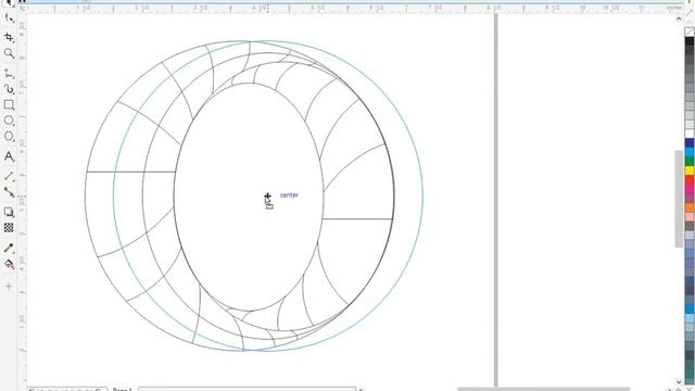 How to make Opera mini logo in corel draw 2020 and x7