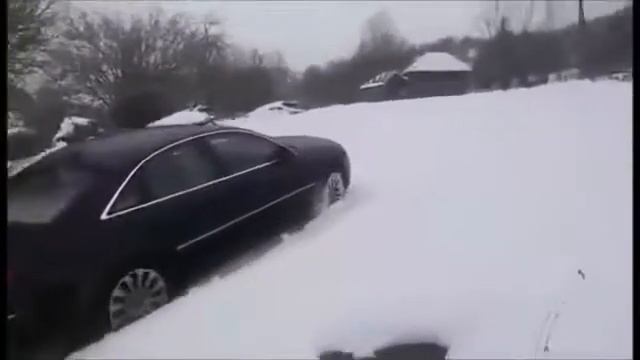 Mercedes 4Matic vs  Audi Quattro   Winter Time ❄️😂360p