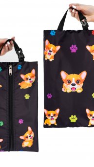 Сумка чехол для обуви непромокаемый в школу