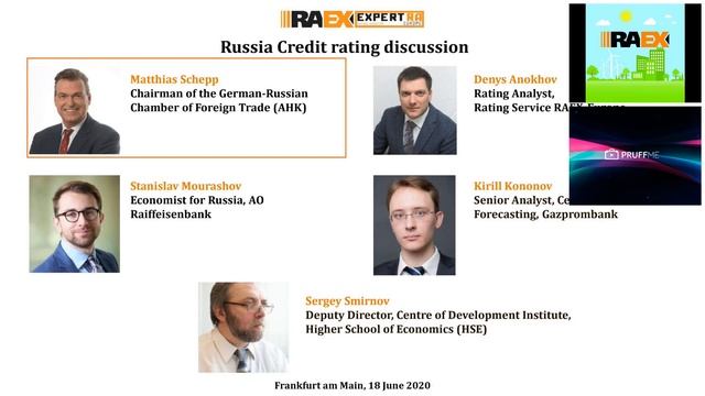 Russia credit rating discussion