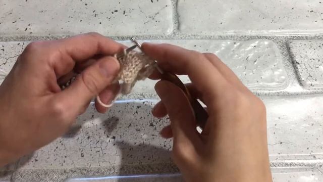 Декоративное закрытие крючком
