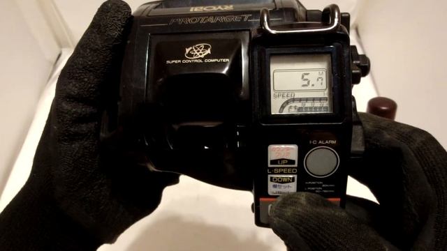 Ryobi CERATEC AD 80 Protarget Dendou Big-game Electric Reel Good Condition !